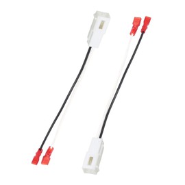 2 Pack 72-7902 Front Dash Tweeters Speaker Wiring Harness Adapter Connector Plug Replacement for Jeep Cherokee Gladiator Wrangler Dodge Ram Chrysler 2005-UP Aftermarket Audio Cable Speakers Harness