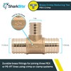 SharkBite 1-1/4 x 1-1/4 x 1 Inch Crimp Reducing Tee,