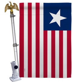 Americana Home & Garden Flag of Texas (1835–1839) House Eagle Set Americana US Historic July Memorial Veteran Independence United State American Banner Small Garden Yard Gift Double-Sided, Made In USA