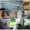 Adjustable Glass Shelf Bracket, 4 Pieces Glass Shelf Bracket, Adjustable