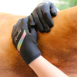 Roeckl Sports Capriole Kids&Youngst Riding Gloves Summer Gloves Black 7