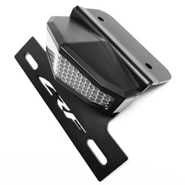 GYUKSIA Rear Tail Tidy Integrated LED Tail Brake Light License Plate Holder Compatible with CRF 300L 2021 +,CRF300L Rally 2021 + (Clear)