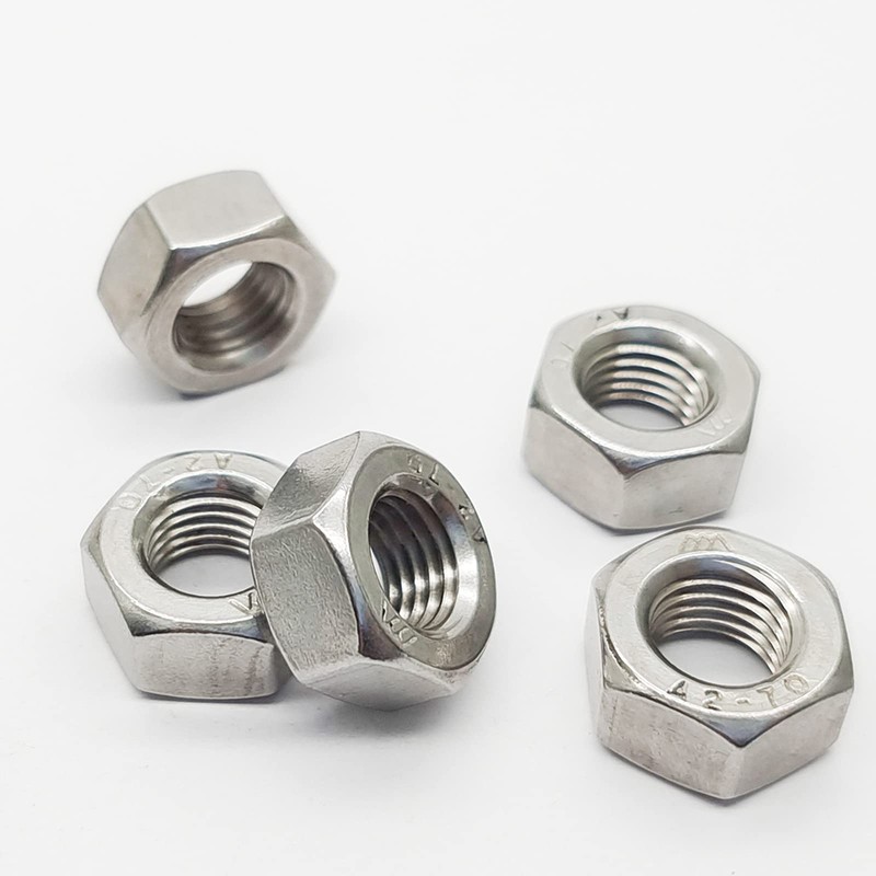 20 tuercas hexagonales de paso M6 x 0,75 mm de