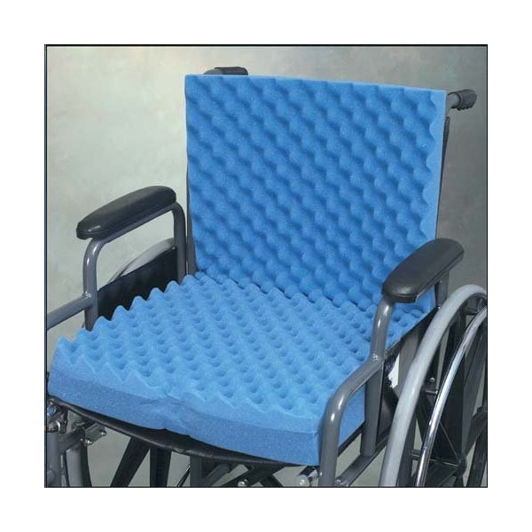 Rose Health Care, L.L.C. (n) Eggcrate Wheelchair Cushion With Back 18 X32 X3