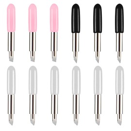 Icetop 12PCS Replacement Blades for Cricut, 3 Types