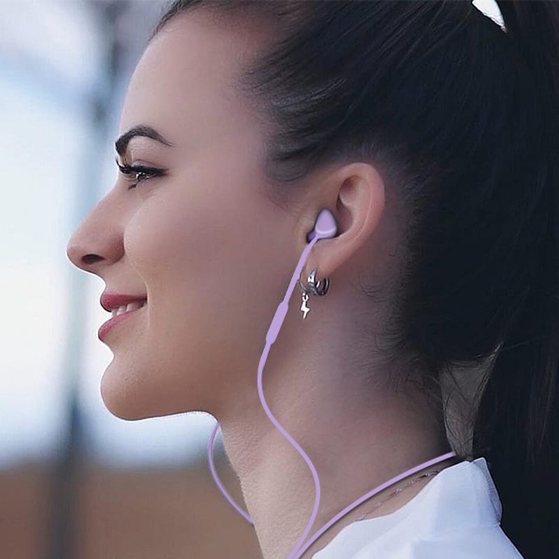 Earplug Lanyard [2 pcs] with Magnetic Tug-Resistant Safety Cord, Flexible