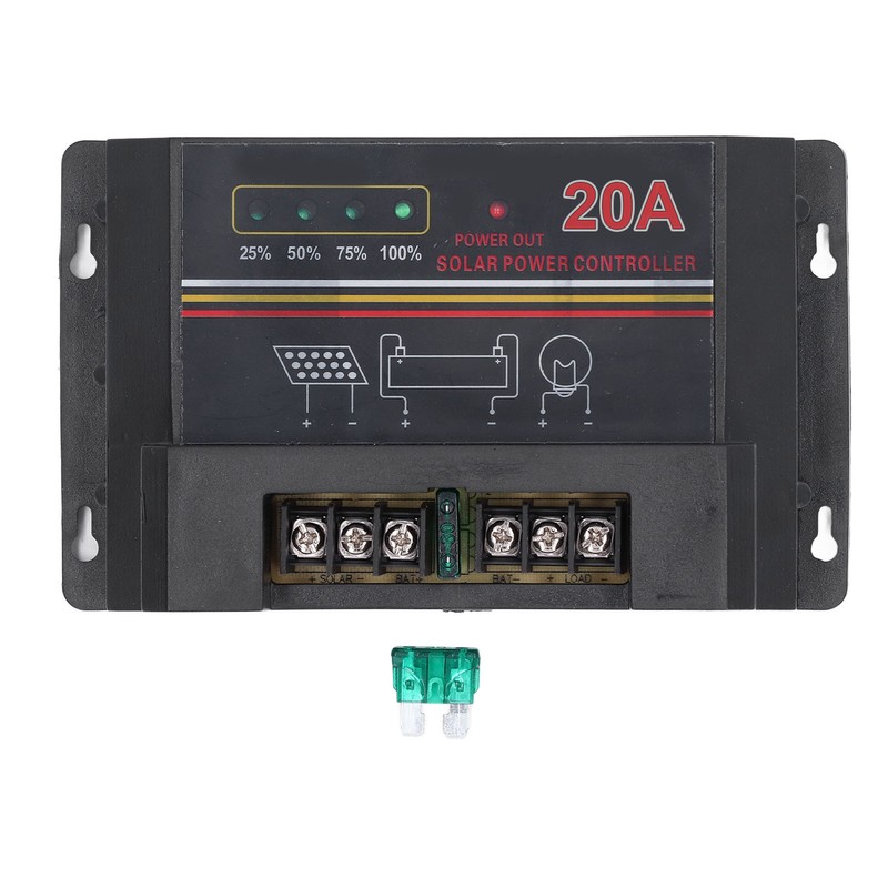 Solar Charge Discharge Controller High Speed CPU Microprocessor Multiple Protections