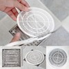 Catelves Pack of 2 Shower Strainer Hair Catcher Shower Drain