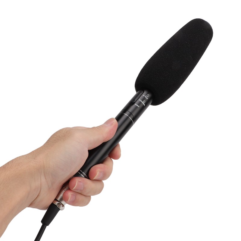 Interview Microphone Camera Condenser Mic High Sensitivity for Meeting Recording