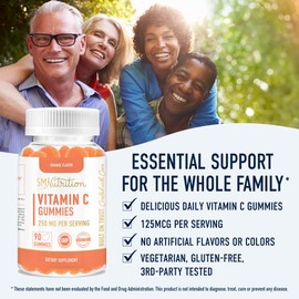 Vitamin D3 Gummies 1000 I.E für Erwachsene (90 Count) | Knochengesundheit, Immunität*, & Stimmungsunterstützung* | 1.000 I.E pro Gummi | Drittanbieter getestet, glutenfrei