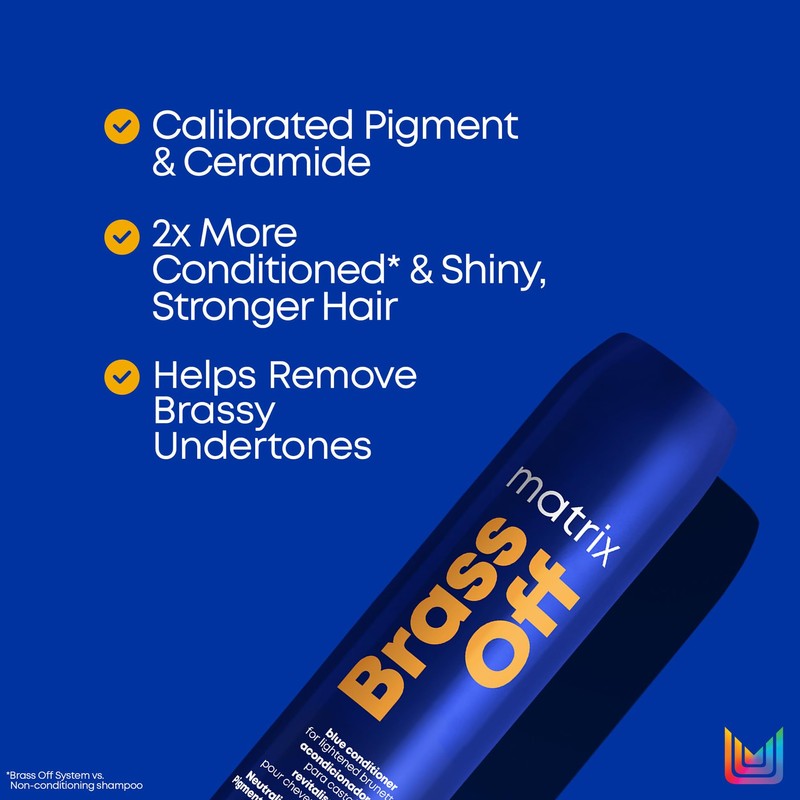 Matrix Pigmented Conditioner for Brunette Hair, Neutralises Orange and Copper