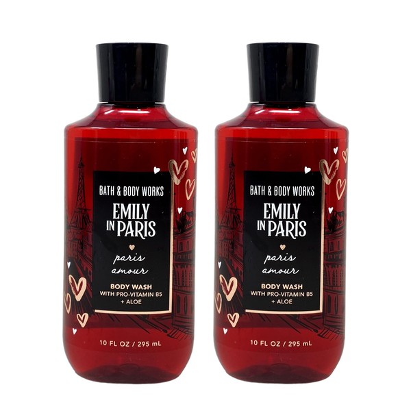 Bath and Body Work Paris Amor 2 Piece Body Wash