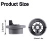 WEZCHUGHAOL 8Pcs Dishwasher Lower Rack Wheel Replacement, Compatible with Brands