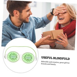 VICASKY 6Pcs Reusable Hot Cold Eye Masks Cartoon Design Blindfolds for Dark Reduction and Improved Sleep Quality for Travel and Naps