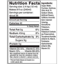 SodaStream Energy Syrup, 14.8 Fluid Ounce