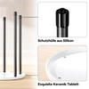 Bottle Holder for SodaStream - White Premium Ceramic Drip Holder