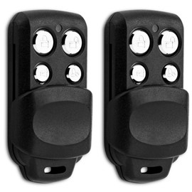 DDcafor Pack of 2 Garage Door Openers Compatible with Chamberlain LiftMaster MotorLift 84335EML, 84333E, 94333E, 433.92MHz Garage Remote Control Handset for MotorLift ML500, ML700