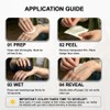 Semi-Permanent Tattoo, Tropical Palm, Long Lasting Temporary Tattoos, Waterproof Plant-Based