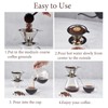 Stainless Steel Coffee Filter - Permanent Reusable Hand Filter, Permanent