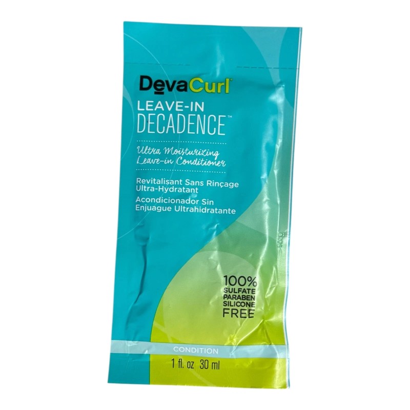 DevaCurl (10 Pack) Leave-In Conditioner Decadence Condition Travel Packs 1