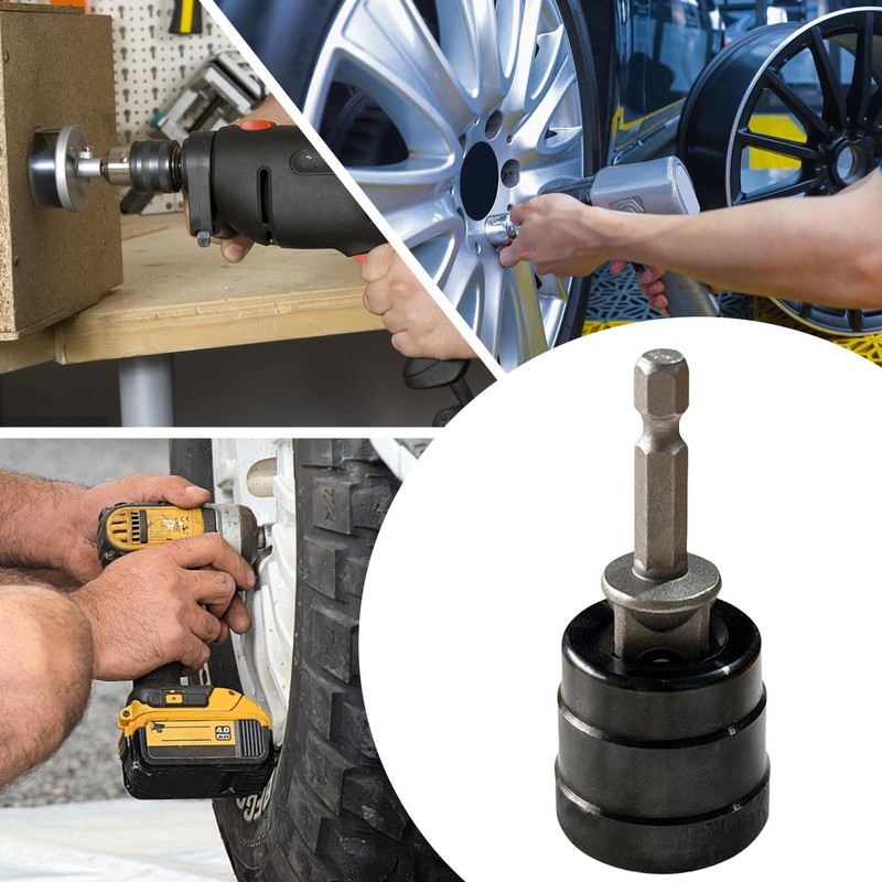 Car Jack Adapter - Alloy Jack Socket Adapter for Hand