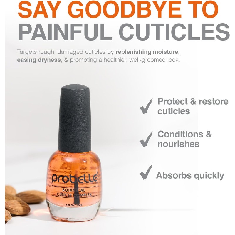 Probelle Aceite de Nuez de Kukui para Cutículas - Hidratación