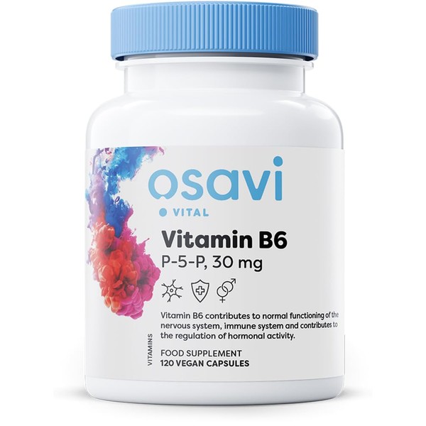 Osavi Vitamin B6 - P-5-P, 30mg - 120 Vegan caps