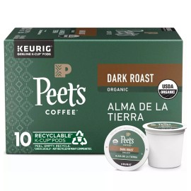 Peet's Coffee 20 Count Peet’s Alma De La Tierra, Organic K-Cup Coffee Pods (2  x 10ct) 2025
