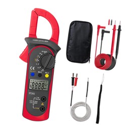 perfeclan Digital Clamp Meter Multimeter Multipurpose Measure Tools Ammeter Resistance Tester Volts Amp Tester for Current Practical