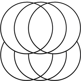 SILARLAIT Metal Ring Black, Pack of 6 20 cm Metal Rings for Crafts, Thickness Approx. 3 mm, Wire Rings for Crafts for Wrapping Technique, Dream Catcher, Floristry, Wedding Wreath, Christmas Decoration