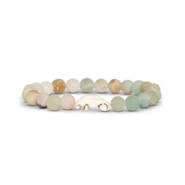 Fahlo Drift Bracelet Manatee Tracking Bracelet, Elastic, Supports Clearwater Marine Aquarium, one Size fits Most for Men and Women, one size, Stone, no gemstone