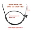 GAOHOU Universal Recliner Release Pull Handle and Release Lever Cable