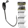 Tube Jig Heds, 15pcs Tube Bait Fishing Jigs 3X Strong