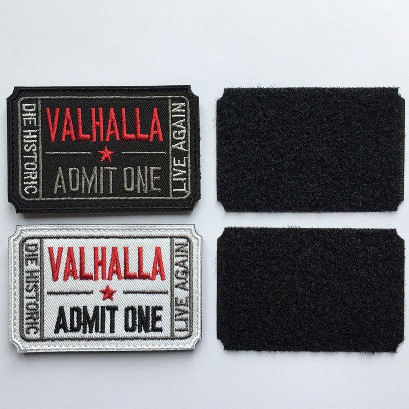 Homiego Ticket to Valhalla Admit One Die Historic Live Again