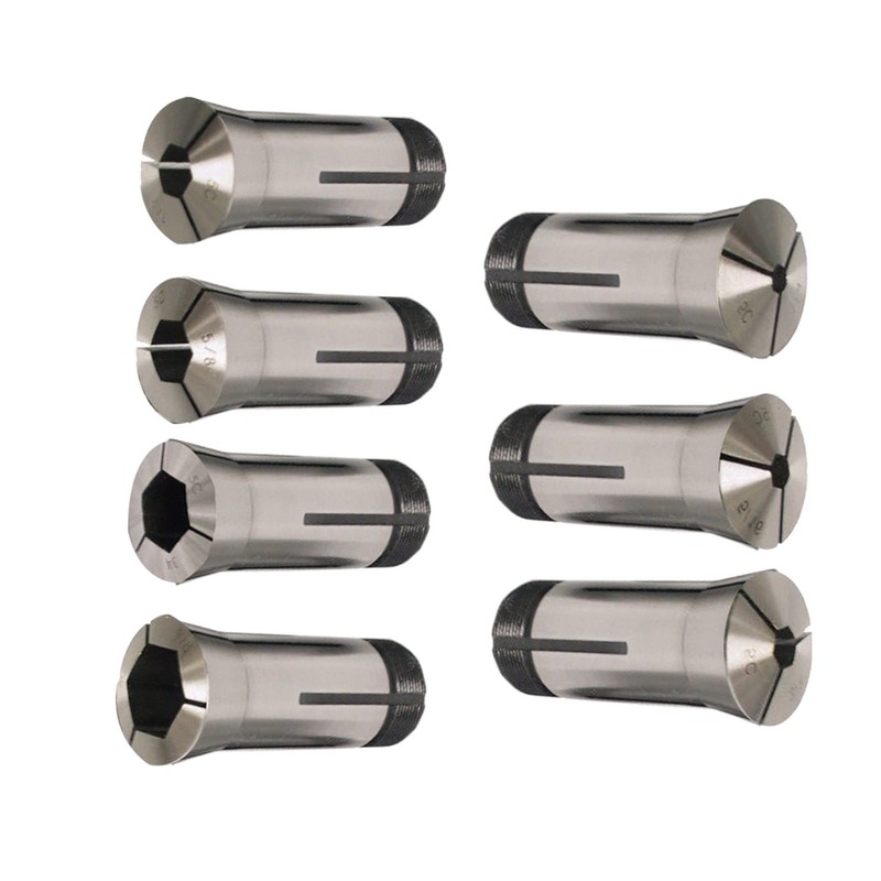 TJHSM 7pcs 5C Hex Collet Set, High Precision Fit for