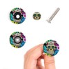 CNC Bike Headset Top Cap With Bolts，MTB Headset Cap for