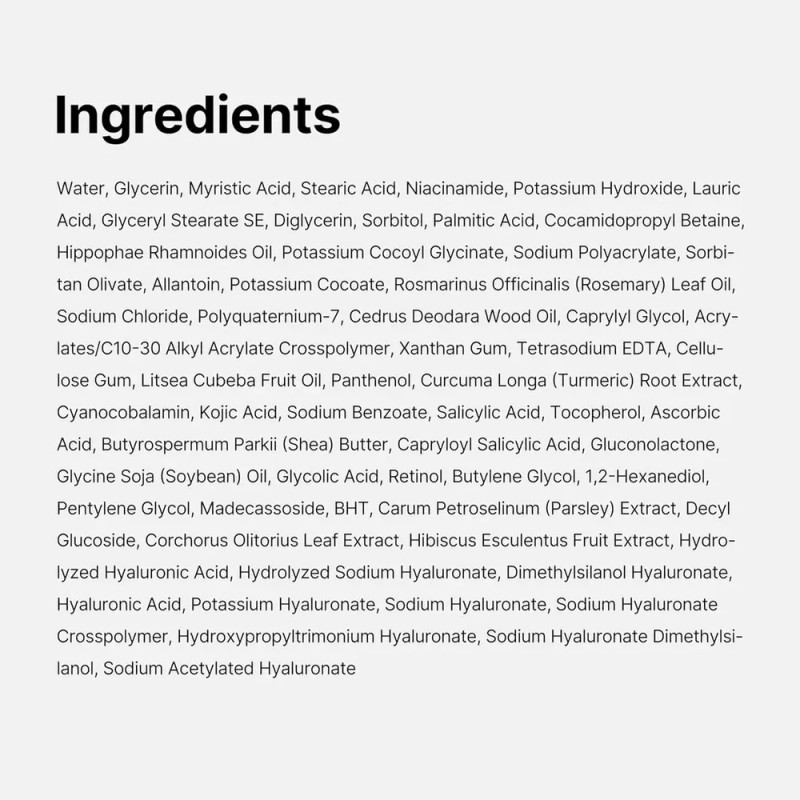 Limpiador Cuidado Facial Medicube Kojic Acid Turmeric Toning Todo Tipo