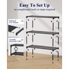 Kitsure Shoe Rack - Non-Woven Shoe Rack Shelf, Shoe Organizer