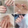 JANLOFO 240pcs Nail Tips Ballerinas Ultra Thin Natural Fit Nail