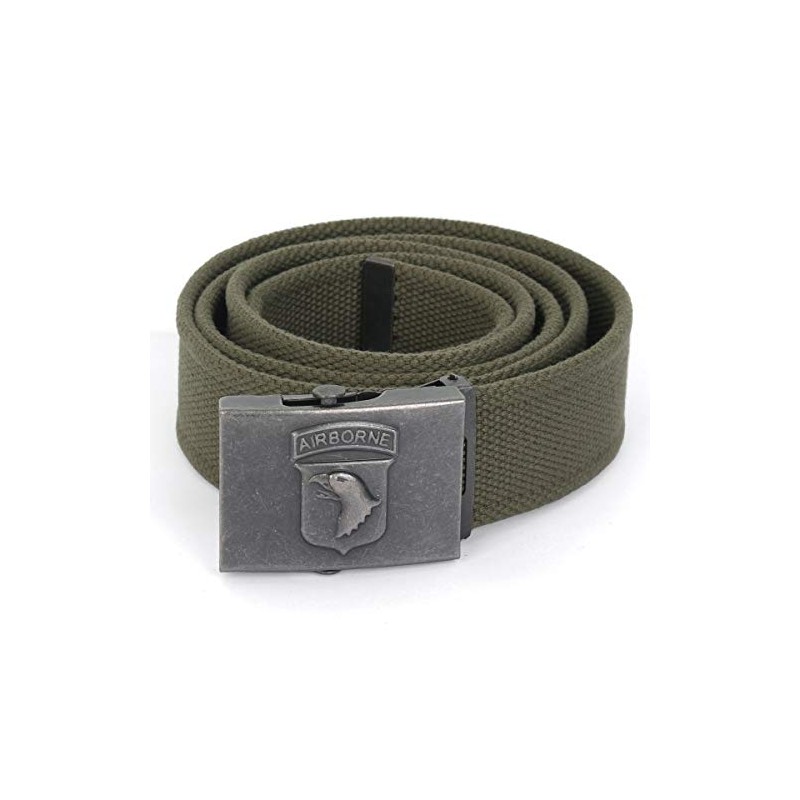 Mil-tec Airborne Trouser Belt - Olive Green