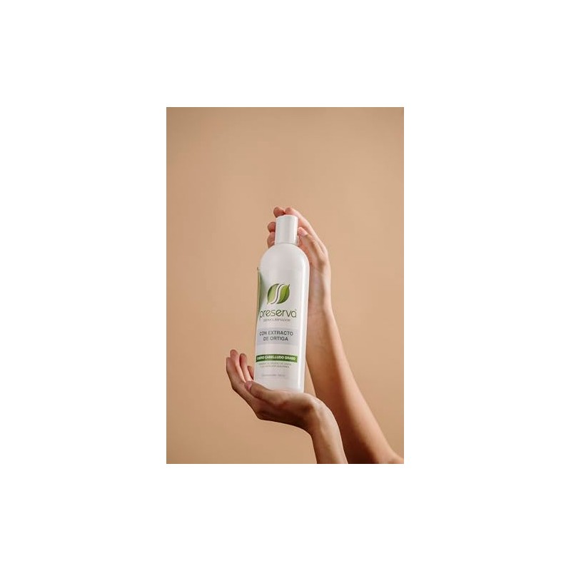 Preserva® Shampoo Dermolimpiador para Cabello Graso/Seborrea Anticaspa 500ml