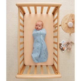 ergoPouch 0.2 TOG Cocoon Baby Sleep Sack 0 Months, Swaddle Sleeping Bag, Temperature Control Wearable Blanket (Dragonflies)