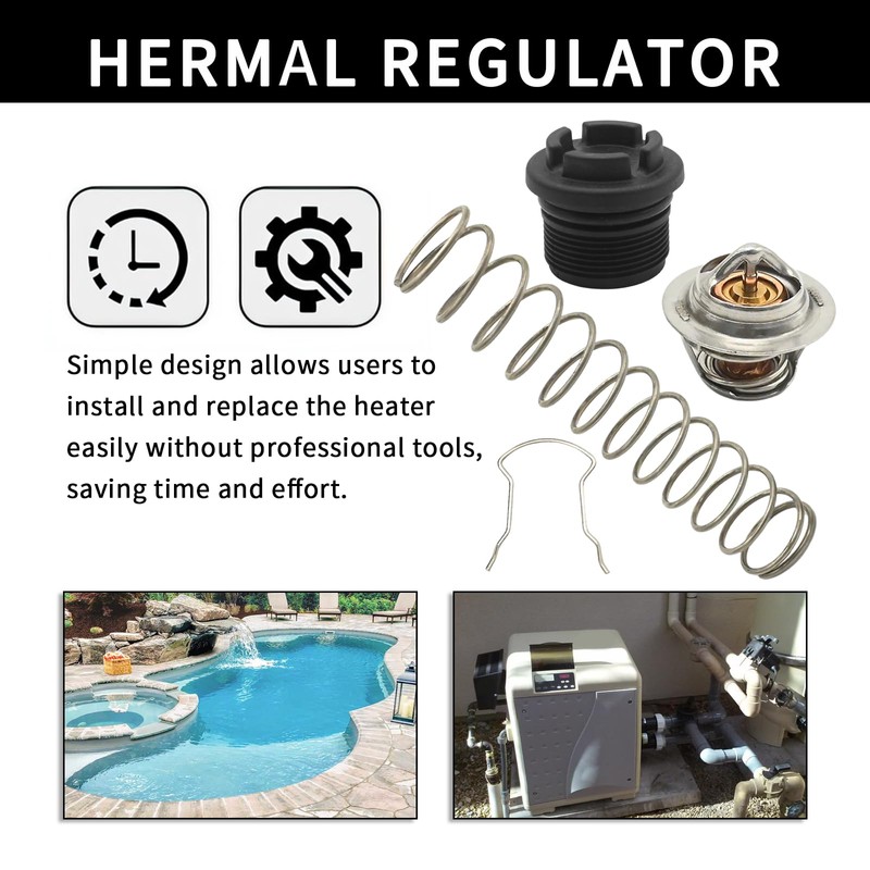 EATAKWARD 77707-0010 Thermal Regulator, Replacement for MasterTemp Pool Spa Heaters