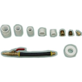 Winterize Sprinkler System Blow Out Adapter: Air Compressor to National Pipe Threads (NPT) Set with Shut Off Valve - Contains all common sizes!