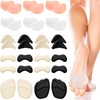 32pcs Almohadillas de Talón,Relleno de Zapatos,Almohadillas para Pies Amortiguadoras Aliviar