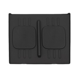 Center Console Wireless Charging Mat for 2024-2025 Hyundai Santa Fe Silicone Non-Slip Phone Charger Tray, Anti-Scratch Protective Pad (Center Console Wireless Charging Mat)