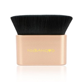 Brocha Profesional para Base Kabuki, Brocha de Maquillaje, Brocha Autobronceadora, Brocha de Maquillaje para Base, Crema Líquida En Polvo, Cara, Cuello, Cuerpo, Pierna