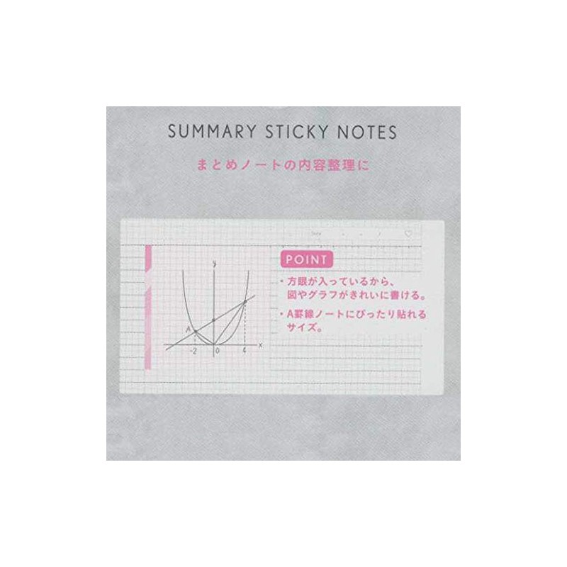 Iroha Publishing SUMMARY STICKY NOTES Paper (Square Type) Sticky Notes