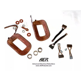 Autolite 1947 Packard Autolite MAW-4024 Starter 12 Volt Conversion Rebuild Kit Field Coil