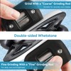 Beufee Ice Skates Blade Sharpener, Portable Ice Hockey Skate Sharpener